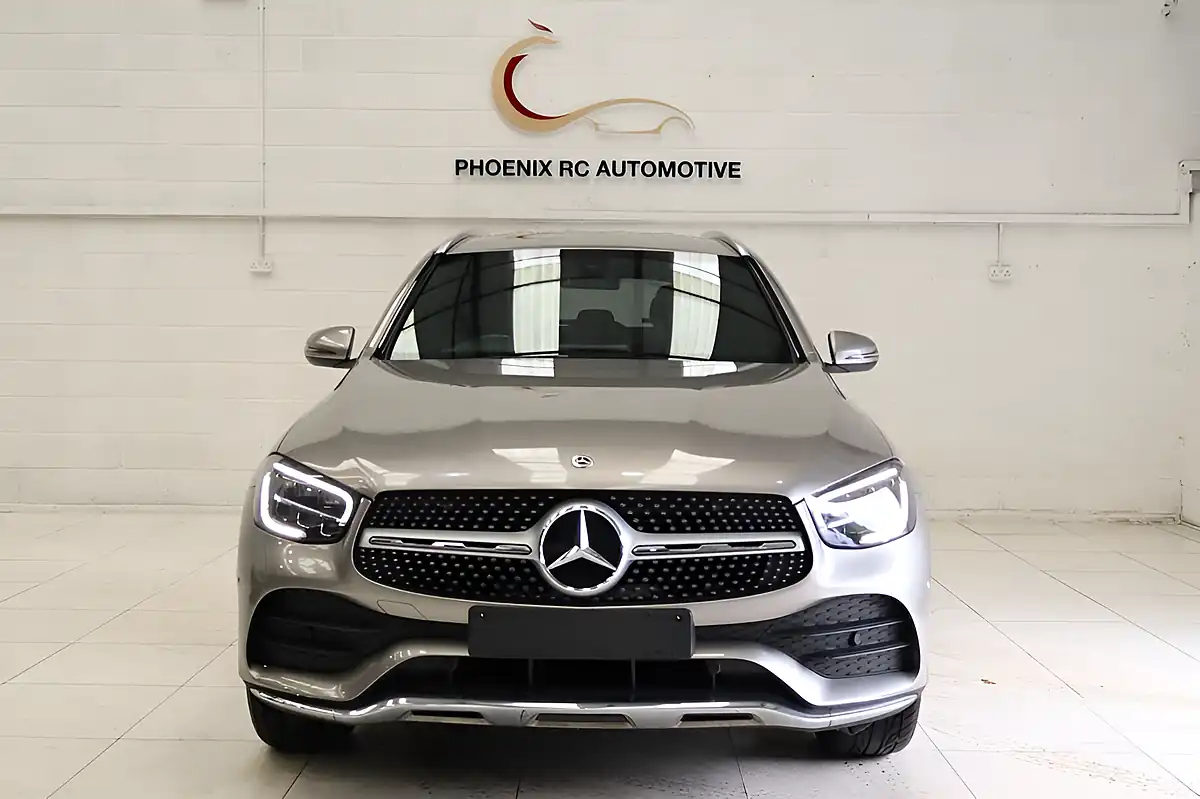 Used 2020 Mercedes-Benz Glc AMG Line Silver - Interior and Exterior details 3