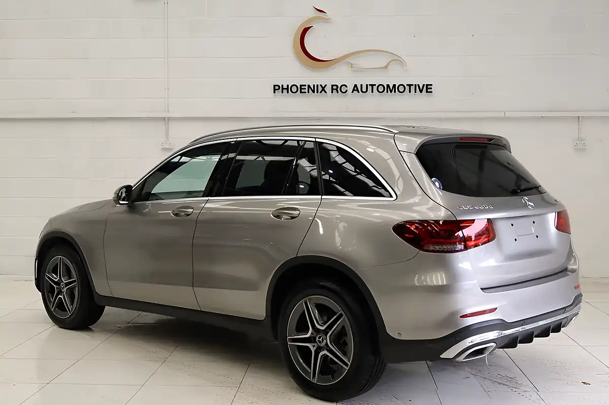 Used 2020 Mercedes-Benz Glc AMG Line Silver - Interior and Exterior details 4