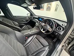 Used 2020 Mercedes-Benz Glc AMG Line Silver - Interior and Exterior details 11