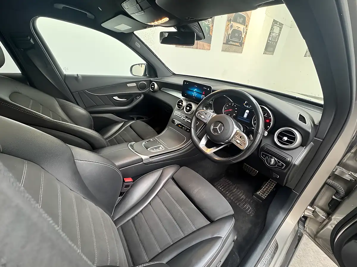Used 2020 Mercedes-Benz Glc AMG Line Silver - Interior and Exterior details 11