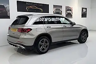 Used 2020 Mercedes-Benz Glc AMG Line Silver - Interior and Exterior details 19