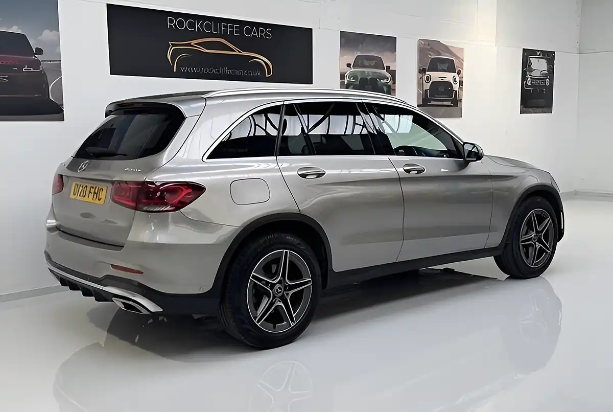 Used 2020 Mercedes-Benz Glc AMG Line Silver - Interior and Exterior details 19