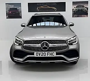 Used 2020 Mercedes-Benz Glc AMG Line Silver - Interior and Exterior details 20