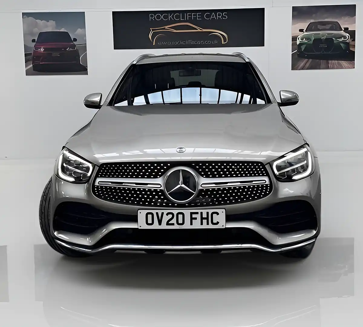 Used 2020 Mercedes-Benz Glc AMG Line Silver - Interior and Exterior details 20