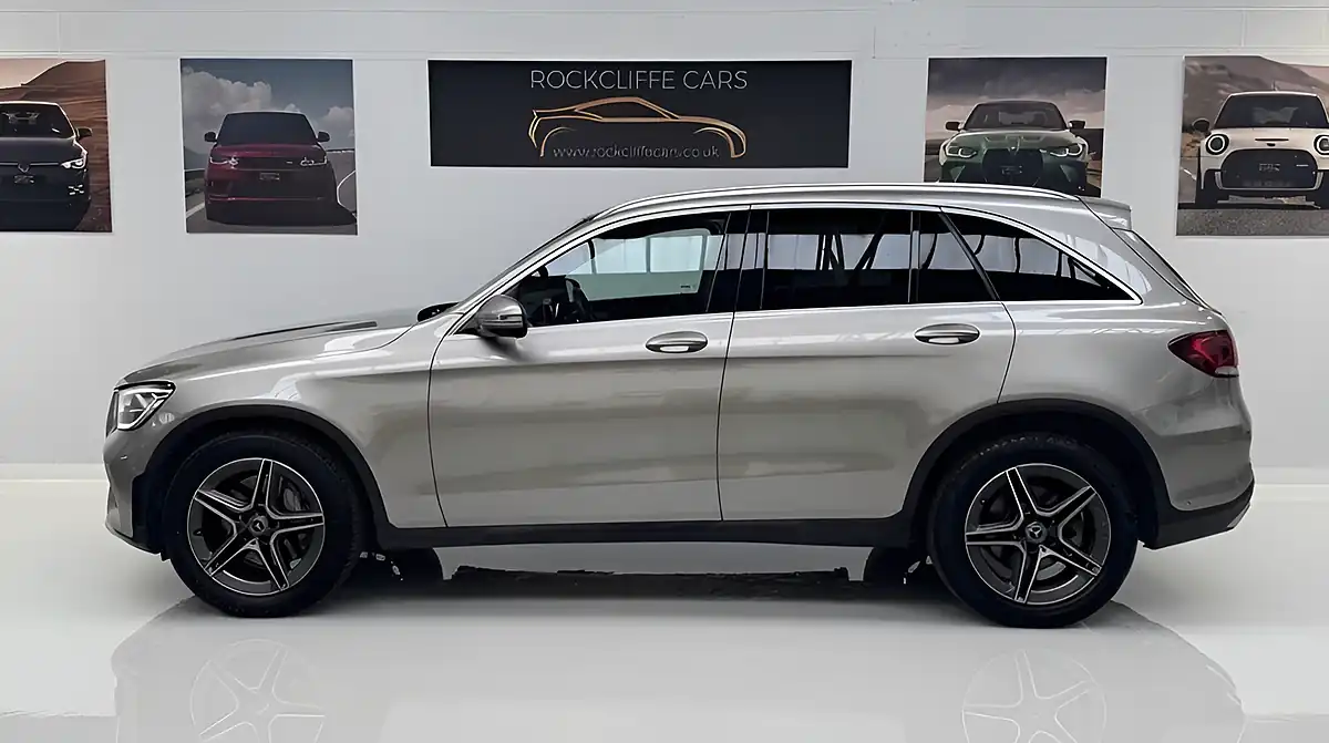 Used 2020 Mercedes-Benz Glc AMG Line Silver - Interior and Exterior details 3