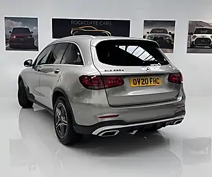 Used 2020 Mercedes-Benz Glc AMG Line Silver - Interior and Exterior details 4