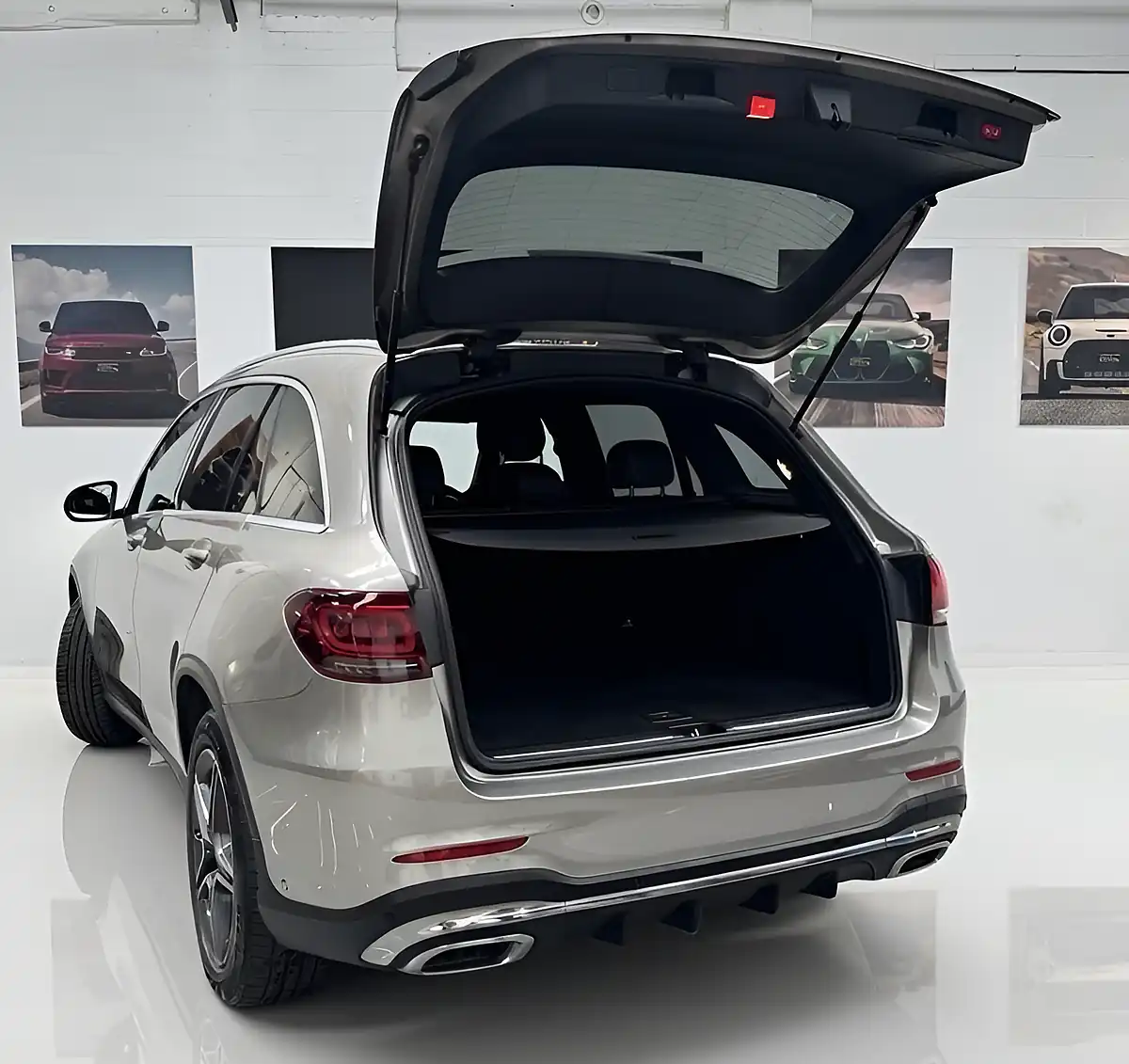 Used 2020 Mercedes-Benz Glc AMG Line Silver - Interior and Exterior details 5