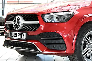 Used 2020 Mercedes-Benz Gle AMG Line (premium Plus) Hyacinth Red Bright - Interior and Exterior details 4