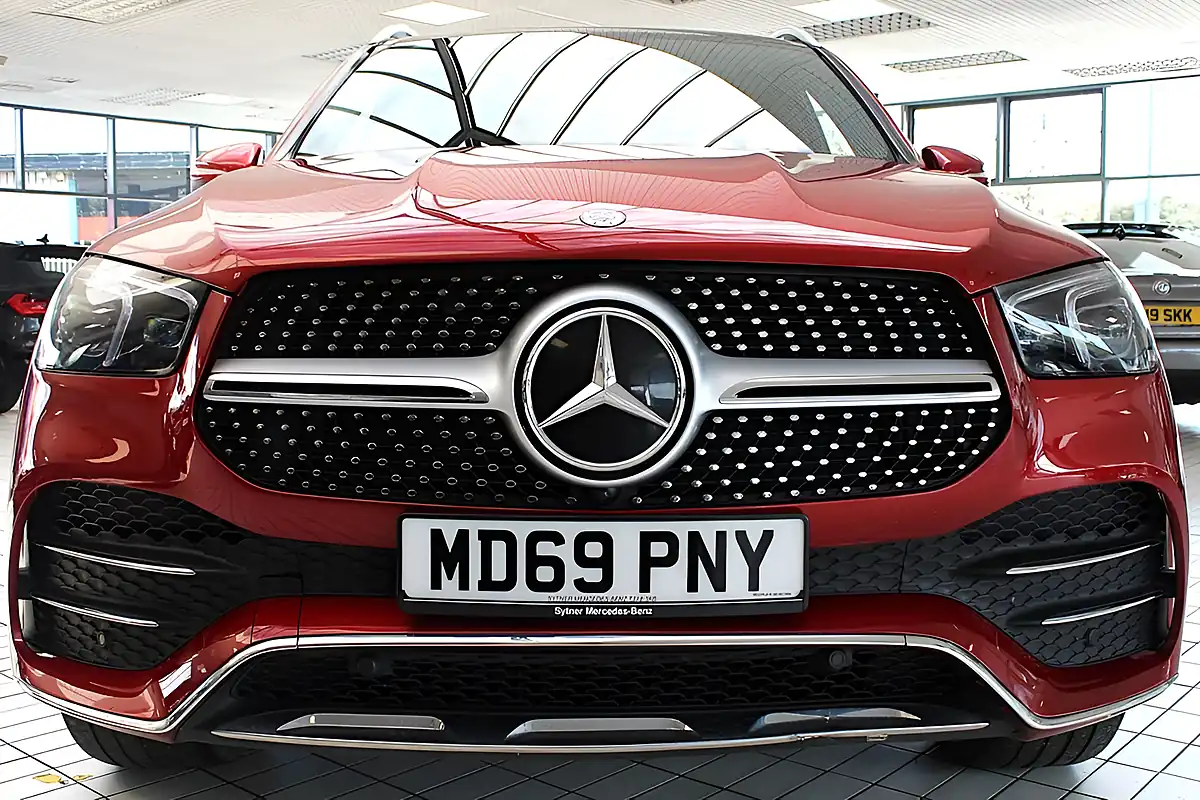 Used 2020 Mercedes-Benz Gle AMG Line (premium Plus) Hyacinth Red Bright - Interior and Exterior details 8