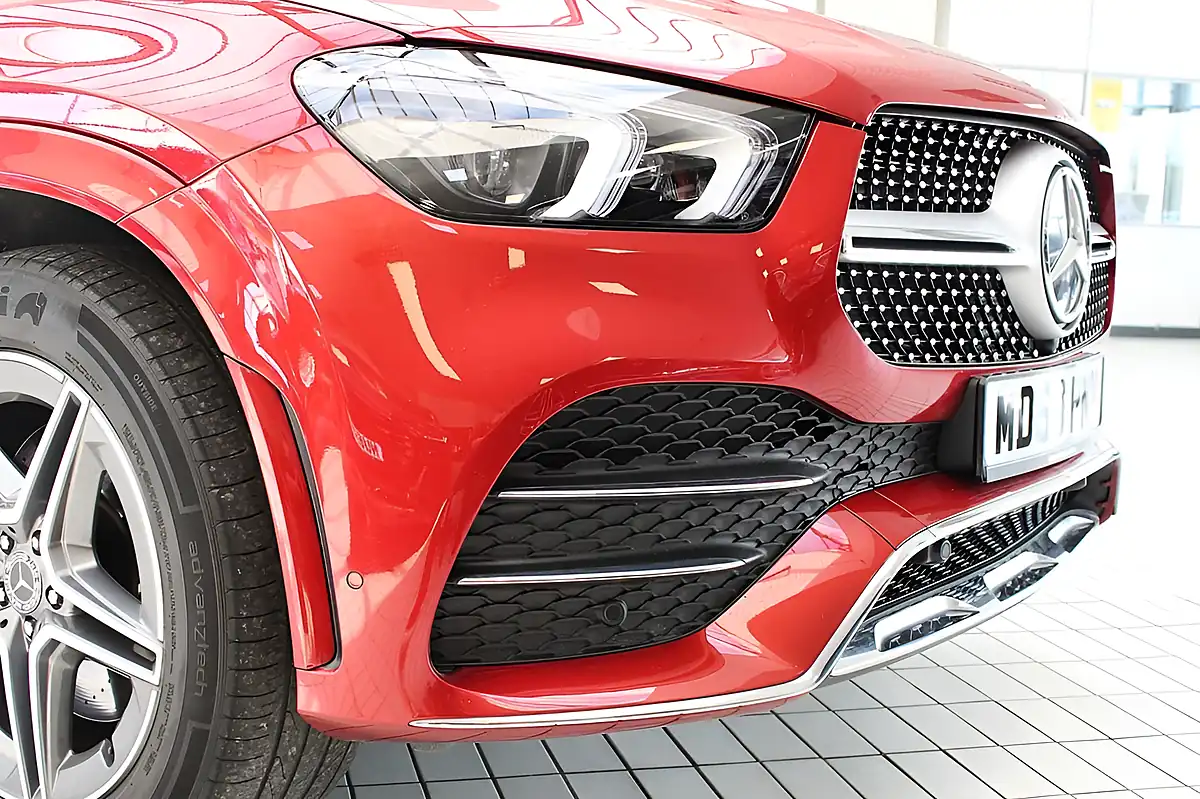 Used 2020 Mercedes-Benz Gle AMG Line (premium Plus) Hyacinth Red Bright - Interior and Exterior details 9