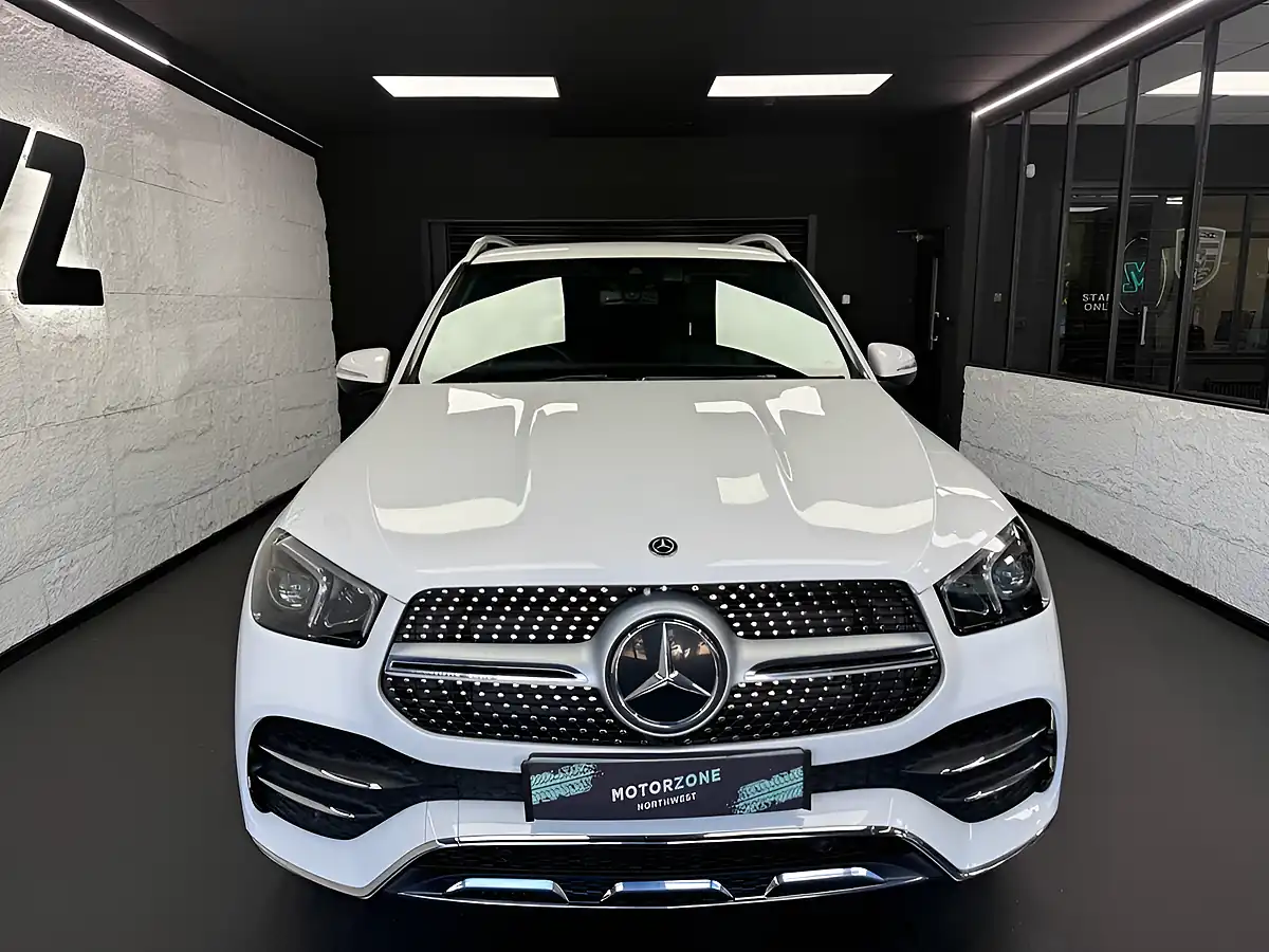Used 2020 Mercedes-Benz Gle AMG Line White - Interior and Exterior details 6