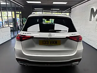 Used 2020 Mercedes-Benz Gle AMG Line White - Interior and Exterior details 8