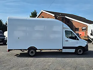 Used 2020 Mercedes-Benz Sprinter 13FT 6 Luton Box L2 White - Interior and Exterior details 5