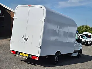 Used 2020 Mercedes-Benz Sprinter 13FT 6 Luton Box L2 White - Interior and Exterior details 7