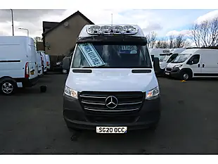 Used 2020 Mercedes-Benz Sprinter 314 Lwb White - Interior and Exterior details 2