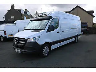 Used 2020 Mercedes-Benz Sprinter 314 Lwb White - Interior and Exterior details 3