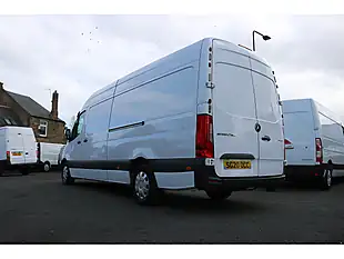 Used 2020 Mercedes-Benz Sprinter 314 Lwb White - Interior and Exterior details 6