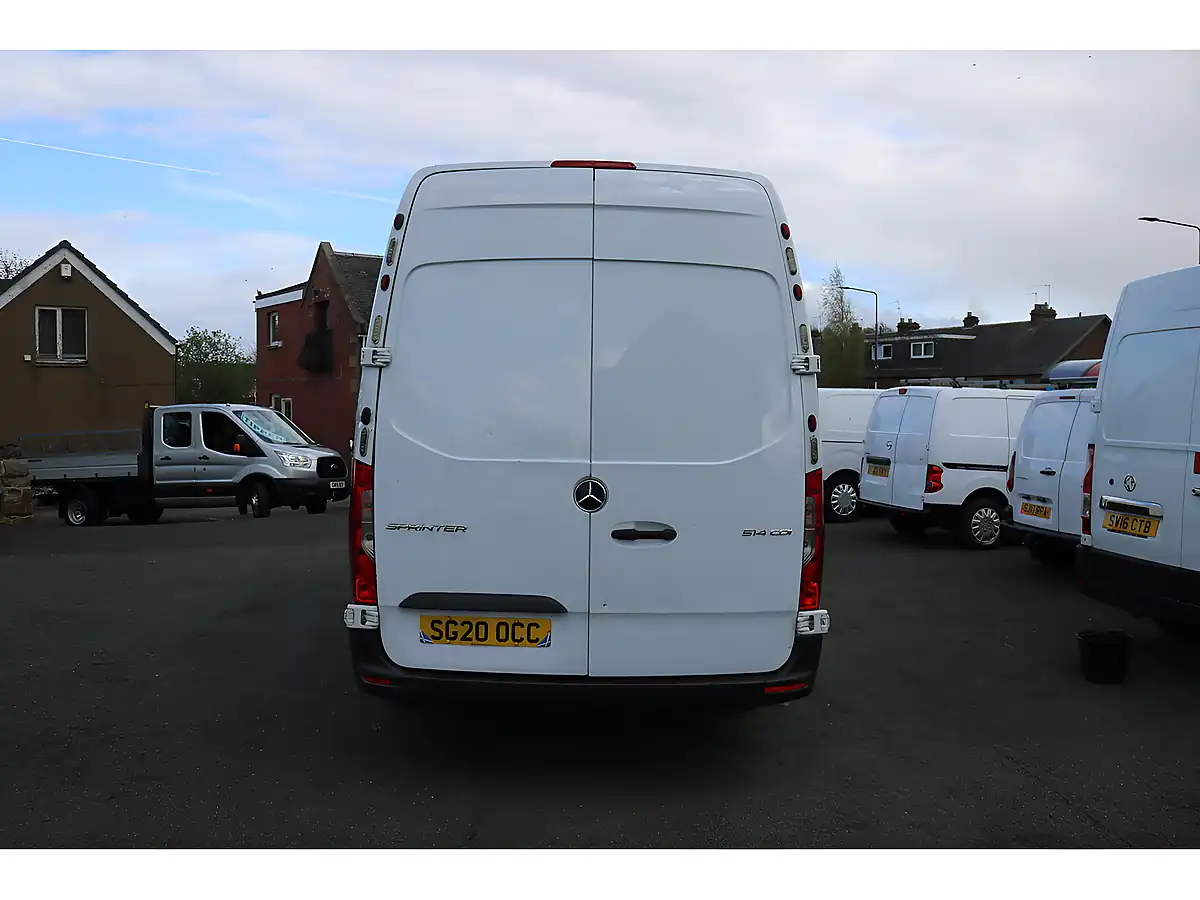 Used 2020 Mercedes-Benz Sprinter 314 Lwb White - Interior and Exterior details 7