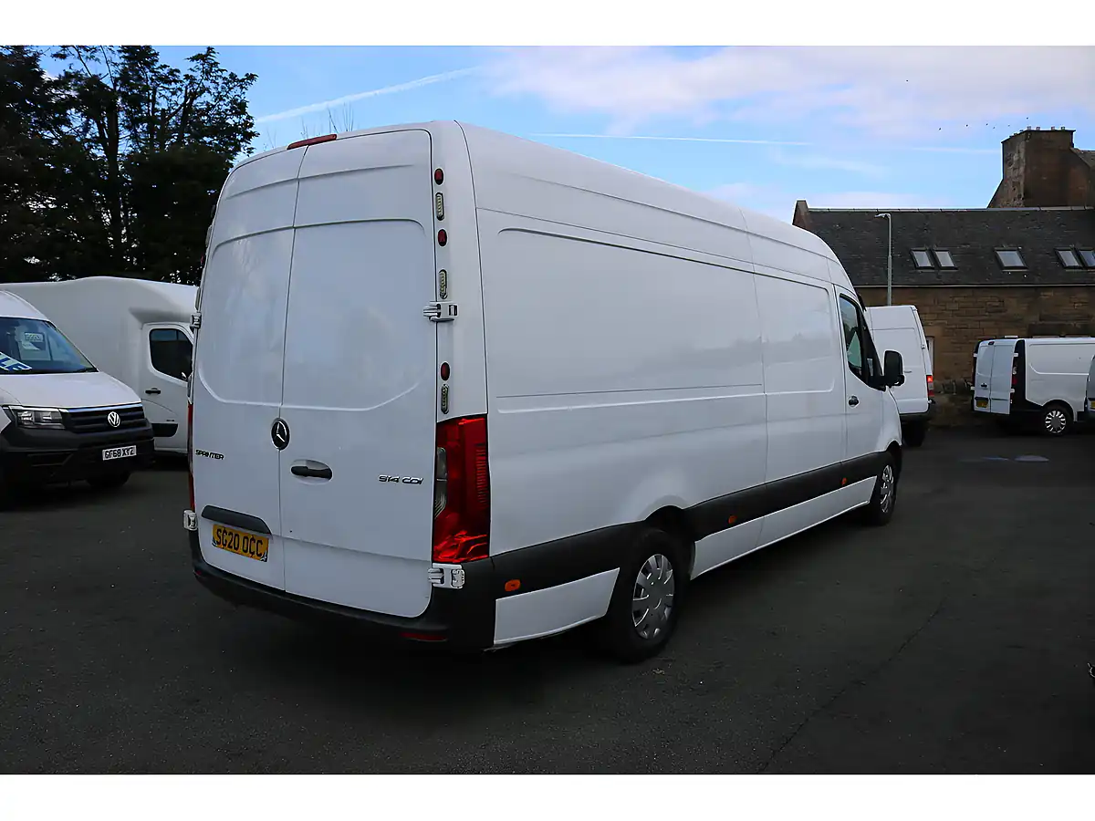 Used 2020 Mercedes-Benz Sprinter 314 Lwb White - Interior and Exterior details 8