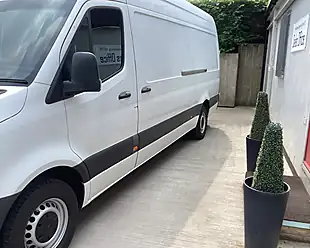 Used 2020 Mercedes-Benz Sprinter 316 Lwb White - Interior and Exterior details 15