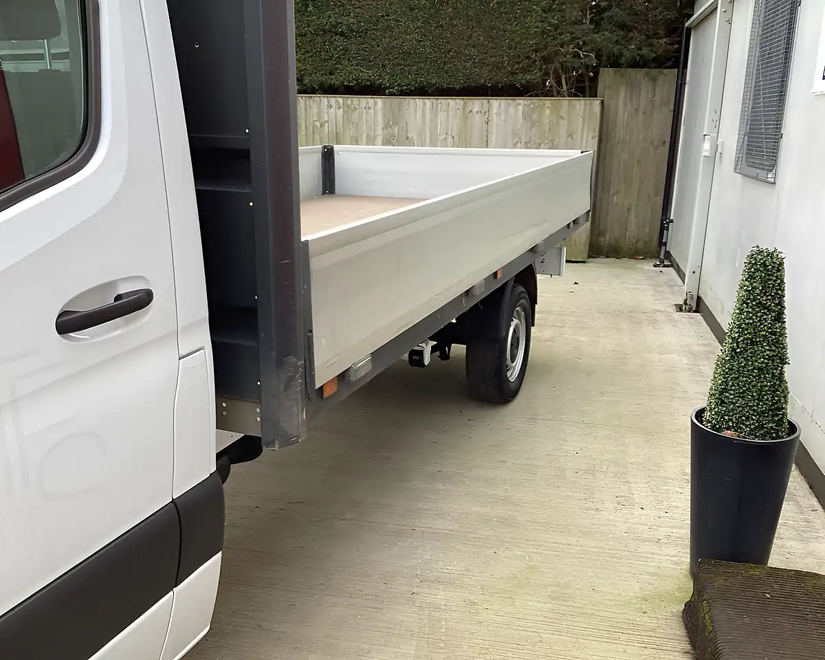 Used 2020 Mercedes-Benz Sprinter Drop-Side Pick-Up White - Interior and Exterior details 15