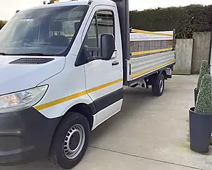 Used 2020 Mercedes-Benz Sprinter Drop-Side White - Interior and Exterior details 15