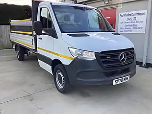 Used 2020 Mercedes-Benz Sprinter Drop-Side White - Interior and Exterior details 6