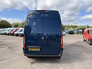 Used 2020 Mercedes-Benz Sprinter L2 H2 Mwb High Roof Blue - Interior and Exterior details 4