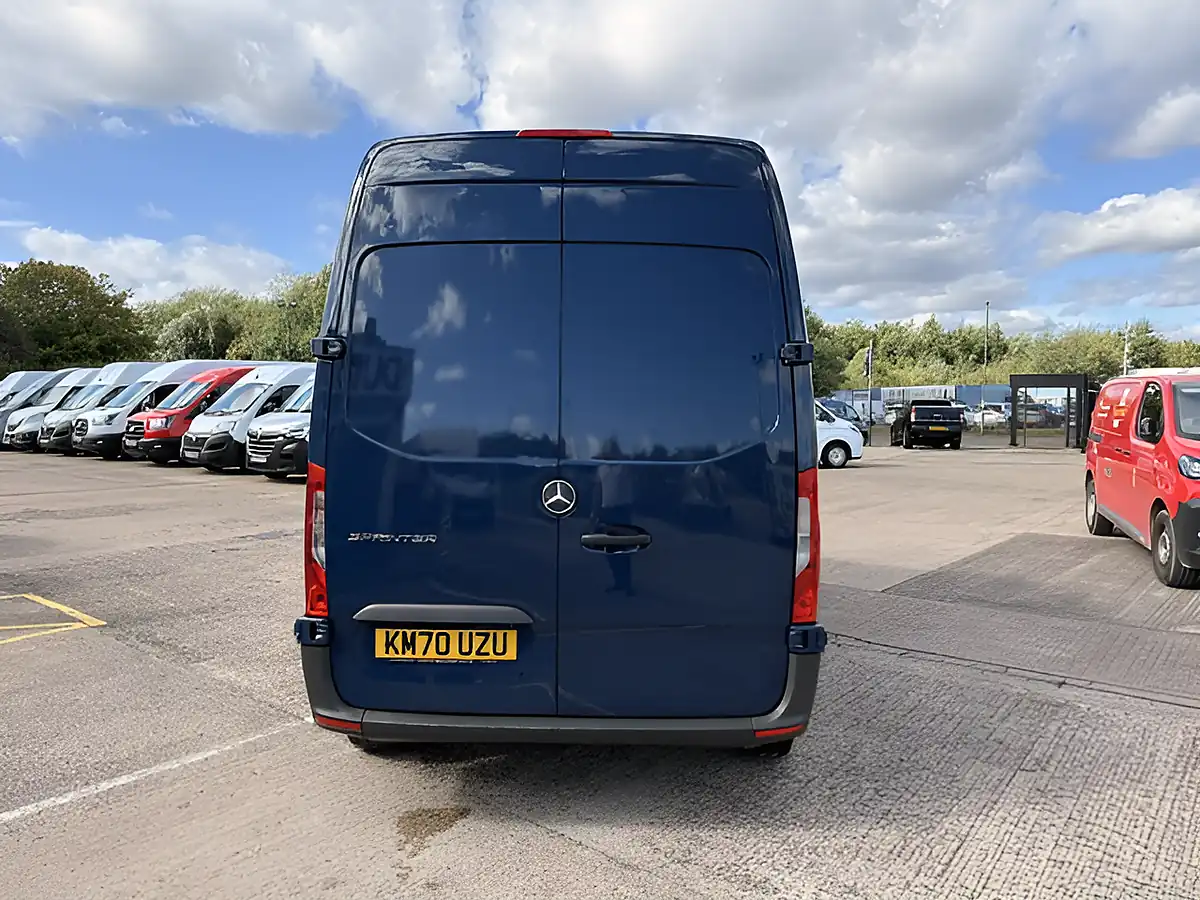 Used 2020 Mercedes-Benz Sprinter L2 H2 Mwb High Roof Blue - Interior and Exterior details 4