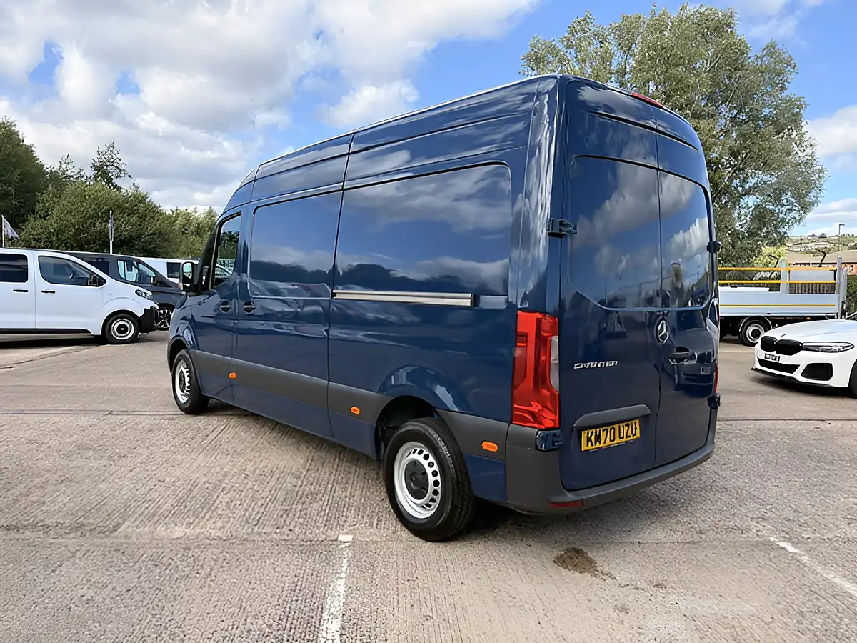 Used 2020 Mercedes-Benz Sprinter L2 H2 Mwb High Roof Blue - Interior and Exterior details 7