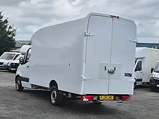 Used 2020 Mercedes-Benz Sprinter Luton Box L2 White - Interior and Exterior details 6