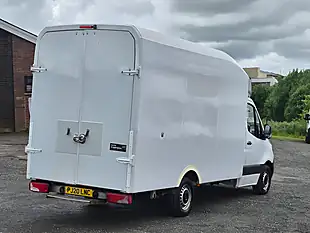 Used 2020 Mercedes-Benz Sprinter Luton Box L2 White - Interior and Exterior details 7