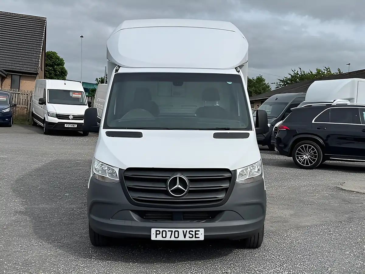 Used 2020 Mercedes-Benz Sprinter Luton Box White - Interior and Exterior details 10