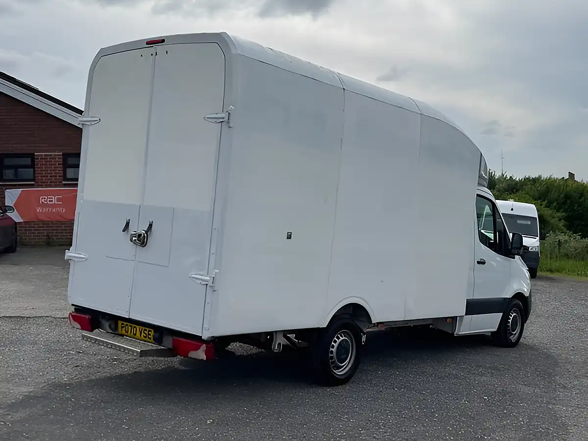 Used 2020 Mercedes-Benz Sprinter Luton Box White - Interior and Exterior details 6