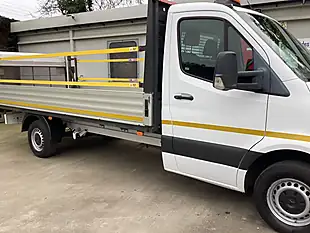 Used 2020 Mercedes-Benz Sprinter Lwb Pick-Up White - Interior and Exterior details 8