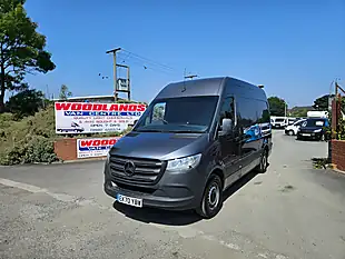 Used 2020 Mercedes-Benz Sprinter Mwb Grey - Interior and Exterior details 4
