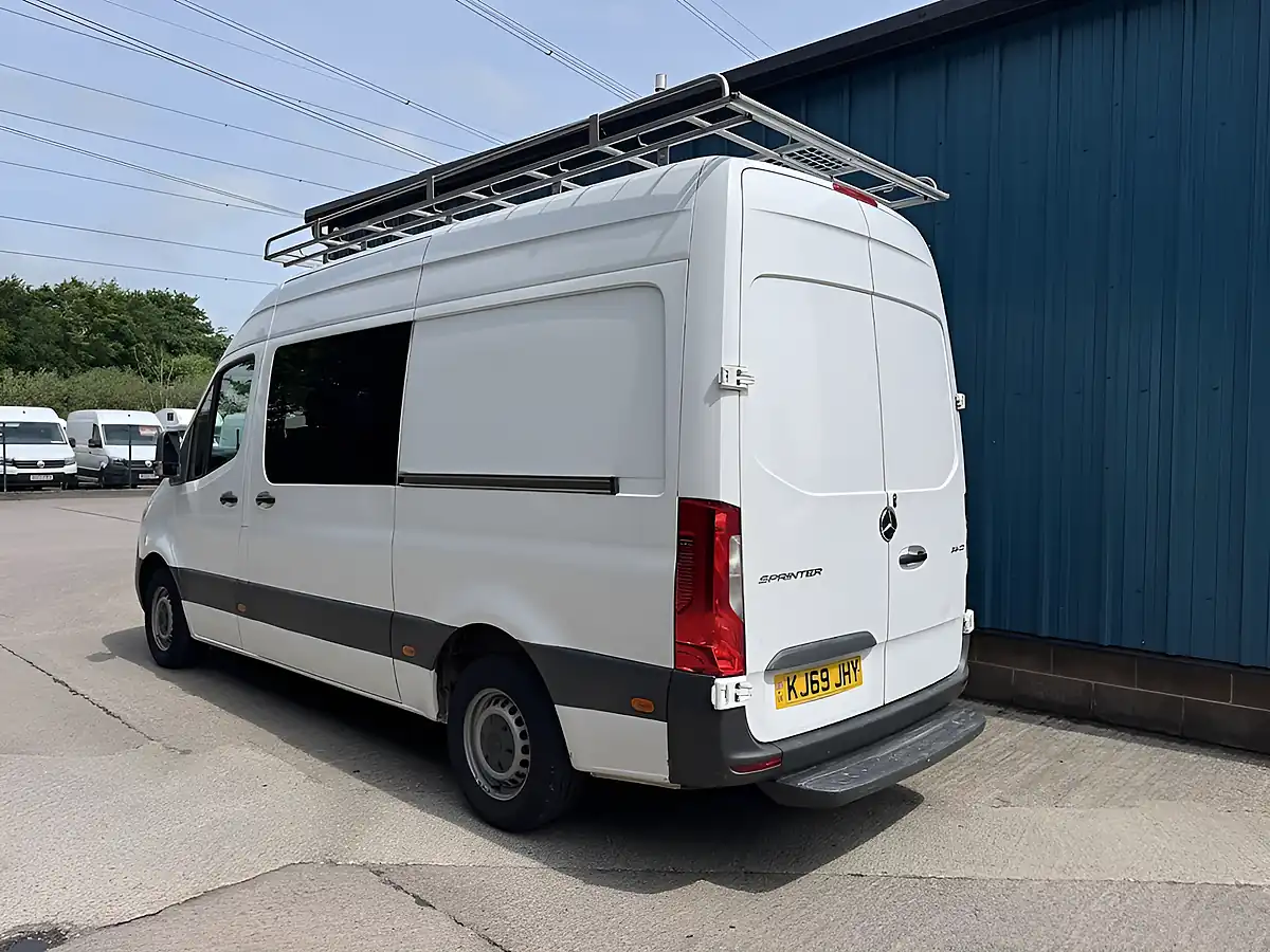 Used 2020 Mercedes-Benz Sprinter Panel Van L2 H2 White - Interior and Exterior details 10