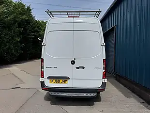 Used 2020 Mercedes-Benz Sprinter Panel Van L2 H2 White - Interior and Exterior details 11