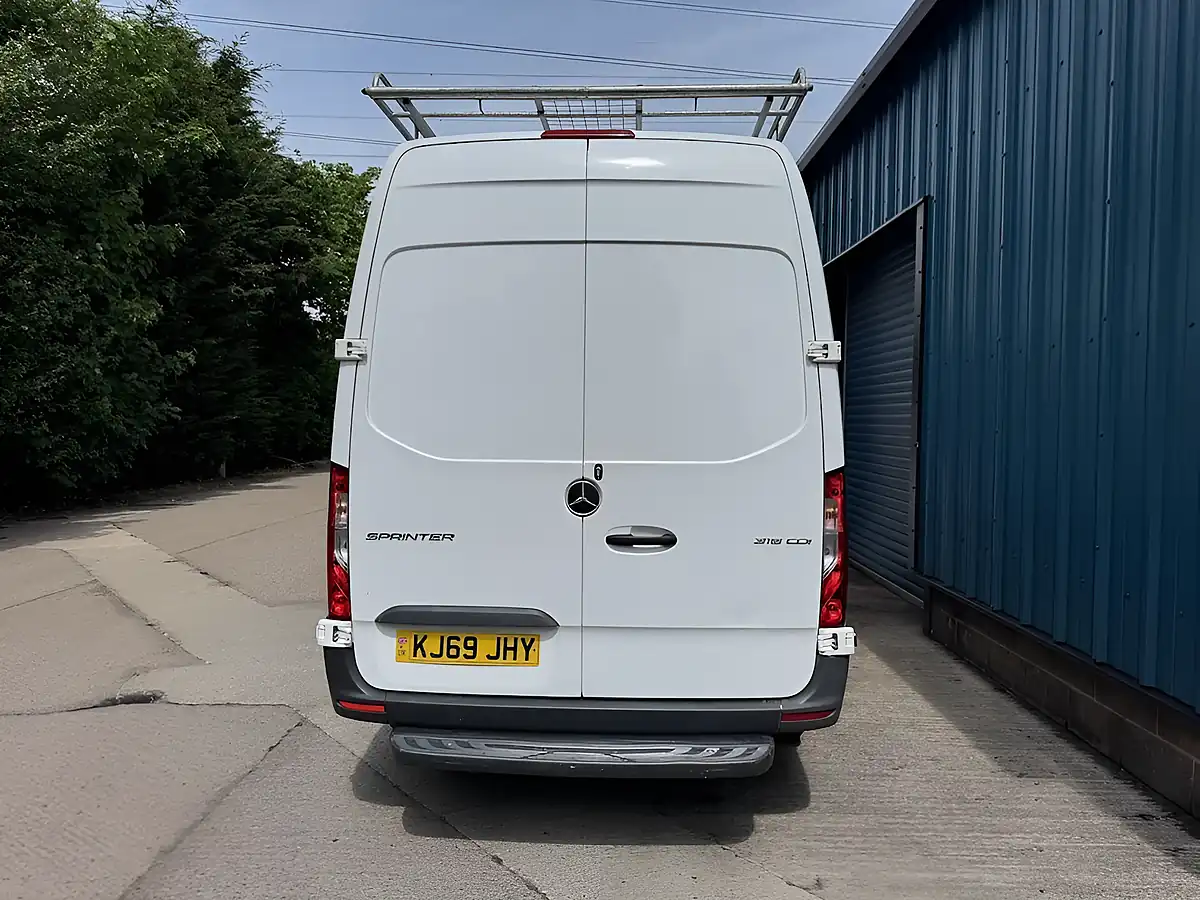 Used 2020 Mercedes-Benz Sprinter Panel Van L2 H2 White - Interior and Exterior details 11