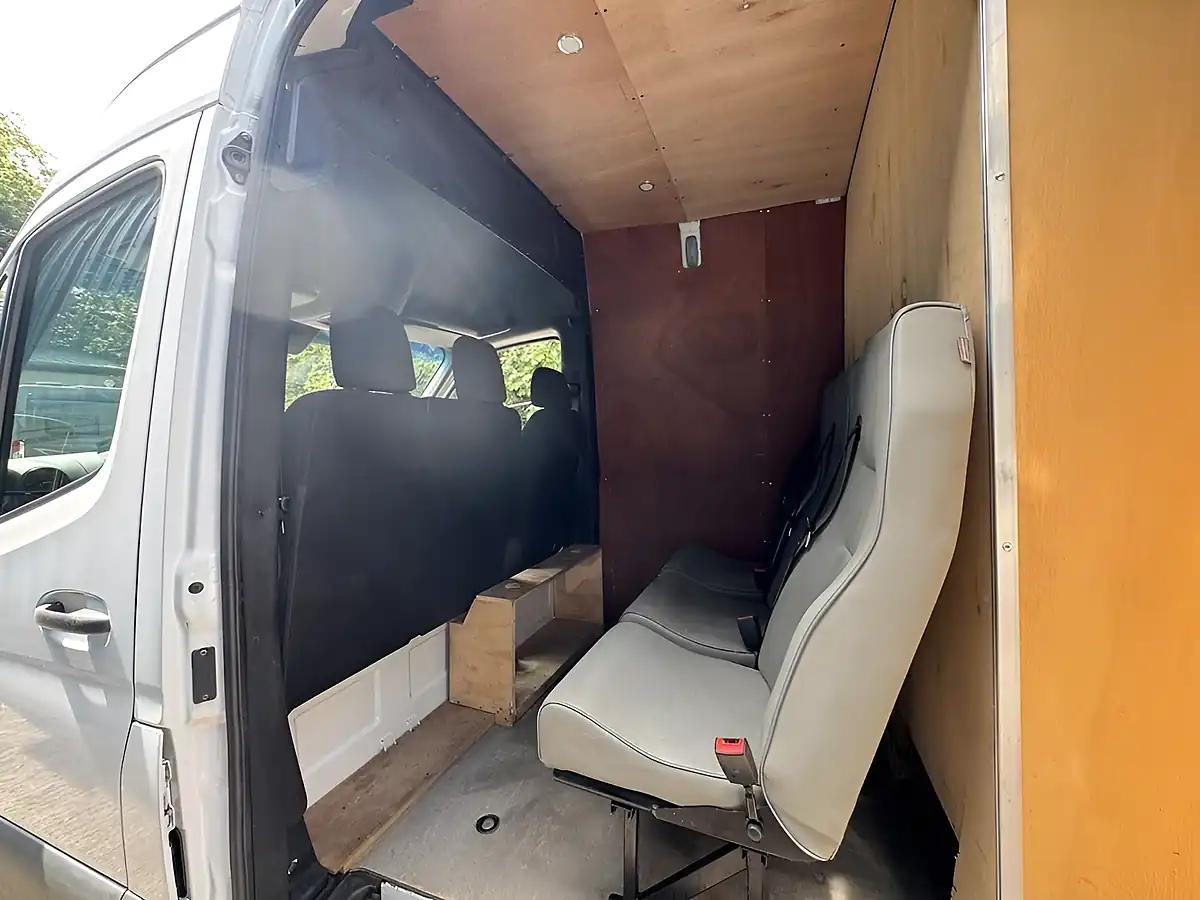 Used 2020 Mercedes-Benz Sprinter Panel Van L2 H2 White - Interior and Exterior details 12