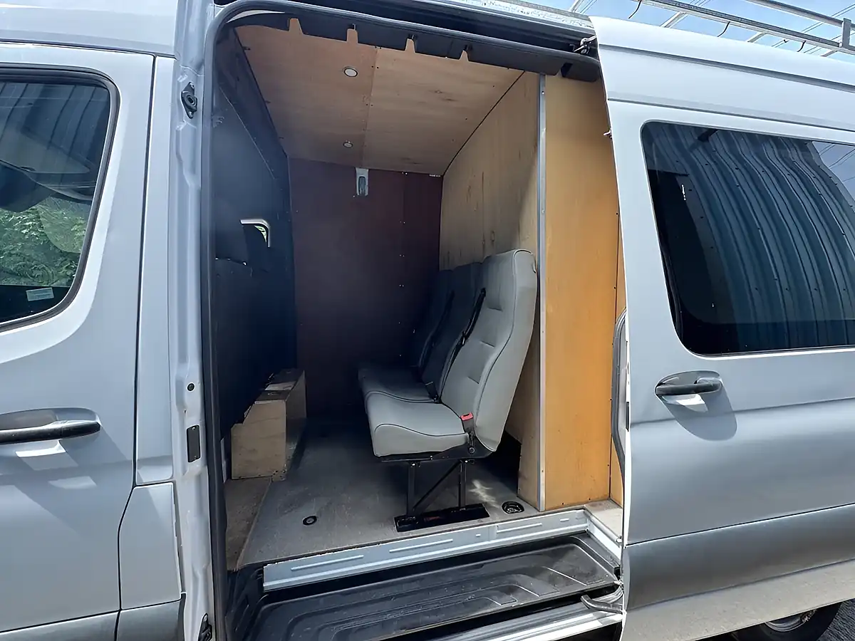 Used 2020 Mercedes-Benz Sprinter Panel Van L2 H2 White - Interior and Exterior details 13
