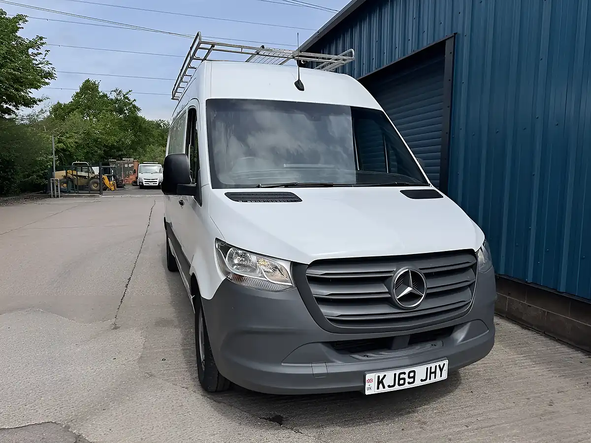 Used 2020 Mercedes-Benz Sprinter Panel Van L2 H2 White - Interior and Exterior details 3