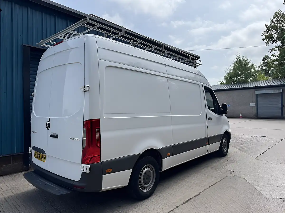 Used 2020 Mercedes-Benz Sprinter Panel Van L2 H2 White - Interior and Exterior details 5