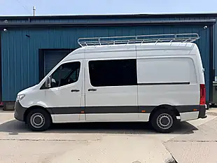 Used 2020 Mercedes-Benz Sprinter Panel Van L2 H2 White - Interior and Exterior details 7