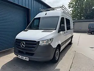 Used 2020 Mercedes-Benz Sprinter Panel Van L2 H2 White - Interior and Exterior details 8