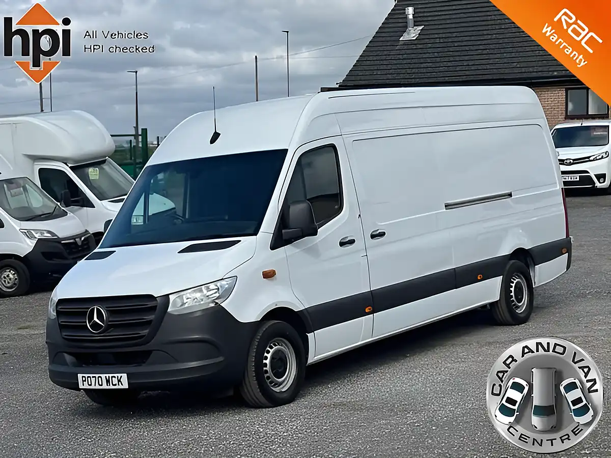 Used 2020 Mercedes-Benz Sprinter Progressive White - Front View