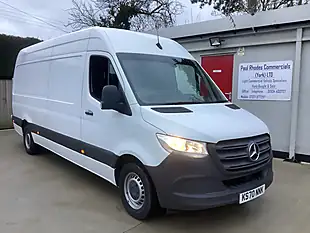Used 2020 Mercedes-Benz Sprinter Progressive White - Interior and Exterior details 6