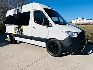 Used 2020 Mercedes-Benz Sprinter Progressive White - Interior and Exterior details 8