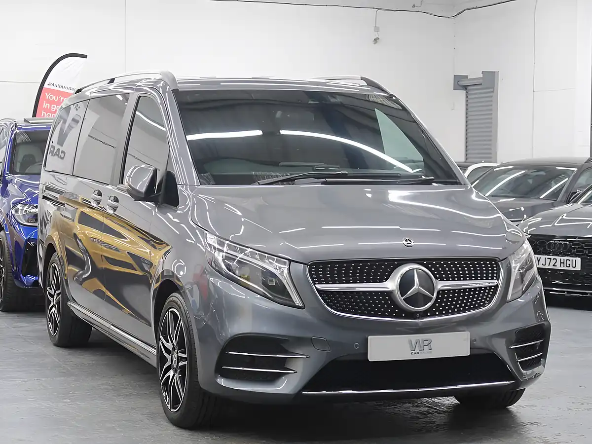 Used 2020 Mercedes-Benz V Class AMG Line Grey - Interior and Exterior details 5