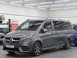 Used 2020 Mercedes-Benz V Class AMG Line Grey - Interior and Exterior details 6